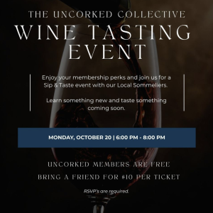 Wine Club Event - October 20th
